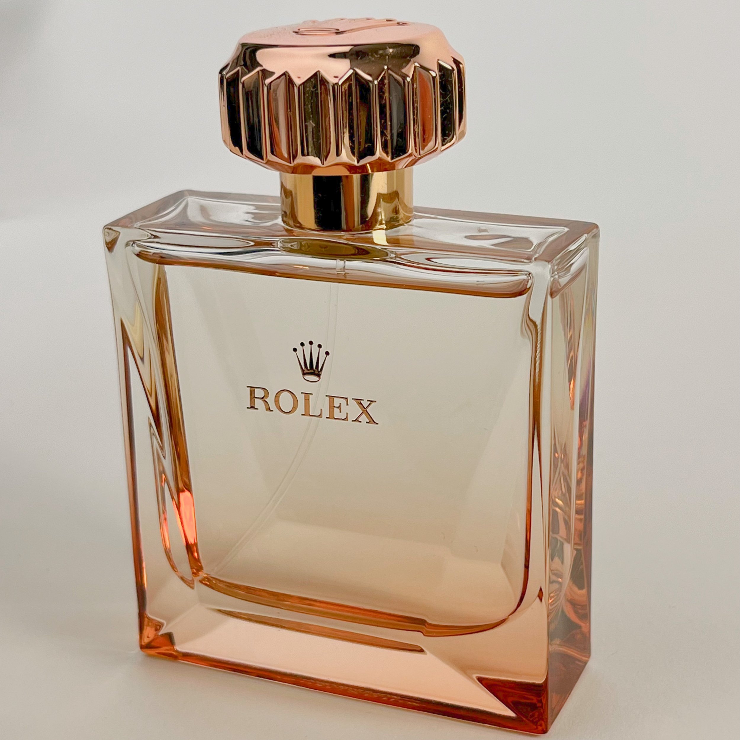Rolex Eau de Parfum 75ml Amber Glass Bottle with Crown Cap